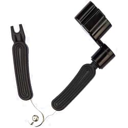 CAIHONG CC CAIHONG Guitar String Winder, Guitar String Winder Tool, Guitar Bridge Pin Puller and Cutter, 3 In 1 Multifunctional Guitar String Peg Tuner Winder for Acoustic Electric Guitar (Black)