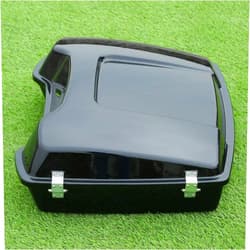 TCT-MOTORPARTS Razor Tour Pak Pack Trunk W/Latch Key Fits for Harley Electra Glide Classic FLHTC
