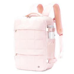 WESTBRONCO Travel Laptop Backpack for Women 17 inch Travel Backpack Carry on Flight Approved Puffy Travel Weekender Bags