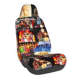 QrejAWkq Earth Musical Wind Group Fire Car Seat Covers Cushion Covers Automotive Seat Protectors Vehicle Chair Cover Car Accessories for Trucks Comfortable Car Interior Universal Fit for Most Cars