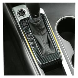 FERGRELM jn Central Console Gear Shift Box Panel Cover Trim for Nissan Altima 2019 2020(Carbon Fiber Color) Suitable for car