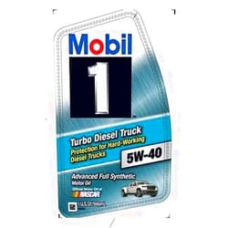 Mobil 1 Motor Oil 5W40 TURBO/DIES, pack of 6