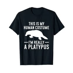 Funny Platypus Shirts & Gifts Men Women Kids Platypus - Zookeeper Funny Quote Biologist Animal Lover T-Shirt