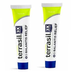 Aidance Scientific Terrasil Balanitis Relief - Natural, gentle, soothing skin relief ointment for relief from irritation, itch, redness and inflammation, Balanitis symptoms - 14gm 2-pack 14 Gram 2 pack