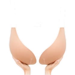 TITU Strapless Bra for Big Bust - Sticky Push Up for Large Breasts, Backless Plus Size Invisible with Boob Lift Tape