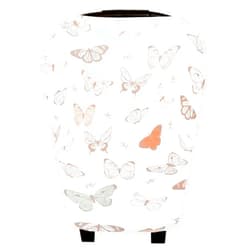 Copper Pearl Baby Car Seat Cover Canopy and Nursing Cover Multi-Use Stretchy 5 in 1 Gift 