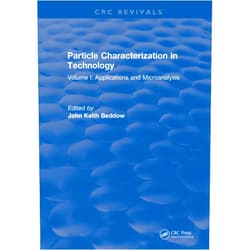 John Keith Beddow Particle Characterization in Technology