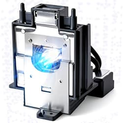 Visdia AN-D400LP Replacement Projector Lamp with Housing for Sharp PG-D4010XPG-D45X3D PG-D3750W XG-D540XA PG-D40W3D Projectors