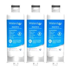 Waterdrop DA97-17376B Replacement for Samsung® HAF-QIN/EXP, DA97-08006C, RF28R7201SR, RF28R7351SG, WD-F45, Refrigerator Water Filter, 3 Filters