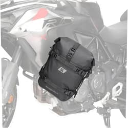 Rhinowalk Motorcycle Front Bumper Bag Tail Bag Motorbike Side Bag 6L Full Waterproof Moto Saddle Pannier Bag Professional Motor Accessories-Black