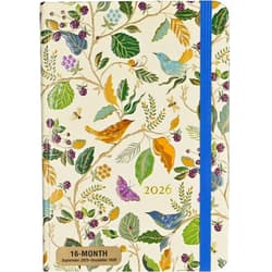 Peter Pauper Press,Claire Hocking 2026 Birds & Berries Weekly Planner (16 months, Sept 2025 to Dec 2026)