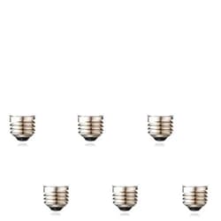 XININSUN T10 Frosted LED Bulbs Warm White 2700K,Dimmable T10 led Light Bulbs,60-75 Watt Equivalent,8W Led Tubular Bulbs,E26 Base Bulb for Desk Lamp,Bathroom,Cabinet Display,Milk White-6Pack