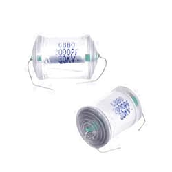 Acxico 2Pcs DC 2000pF 30KV High Voltage Condenser Capacitor for Generator