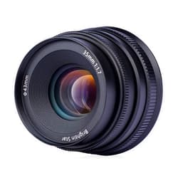 Brightin star 35mm F1.7 Wide-Angle Manual Focus Prime Lens for Fujifilm XF-Mount Mirrorless Cameras- APS-C Large Aperture Fixed Lens, Fit for XT5, XT4, XT30, XPRO3/2, XT200, XS10, XA7, XE4, XH1(Black)