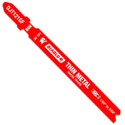 Freud Diablo DJT121GF5 3-3/8 in. 30 TPI Bi-Metal T-Shank Jig Saw Blades for Thin Metal (5-Pack)