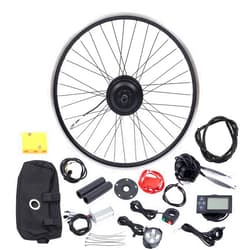 CHUNILLE Electric Bicycle Motor Conversion Kit Front Wheel 20in 48V 1000W for Fat tire Bike Motor kit