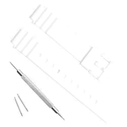UEmoh Waterproof Natural Resin Replacement Watch Band for Casio Women's LRW200H