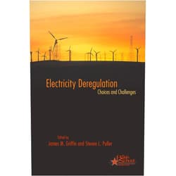 By James M. Griffin (Editor), Steven L. Puller (Editor) Format: Kindle Edition Electricity Deregulation: Choices and Challenges (Bush School Series in the Economics of Public Policy Book 4)