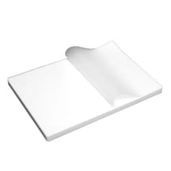 InviZguard Soft Touch Peach Velvet Thermal Laminating Pouches, 100 Pack (3mil - 9