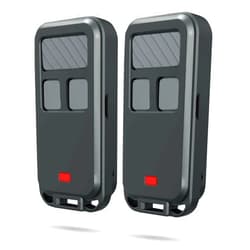 NJCO 2 Garage Door Opener Remotes,for Liftmaster,Chamberlain,Sears Craftsman Garage Door Opener, Mini Garage Door Remote Keychain 890MAX 893MAX 850CB for Purple Red Yellow Orange Green Learn Buttons