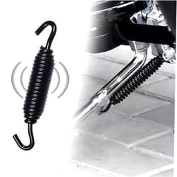 YUEARN Chrome Plated Kickstand Spring Jiffy Stand spring for most Harley motorcycle models - Black Color