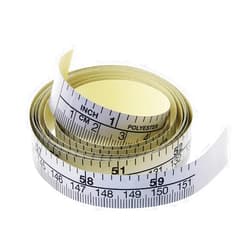 Forgun 151cm Self Adhesive Metric Measure Tape,Vinyl Ruler for Sewing Machine Sticker