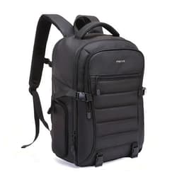MOSISO Camera Backpack,DSLR/SLR/Mirrorless Camera Case,Waterproof Photography Bag with 15-16 inch Laptop Compartment&Rain Cover&Front Horizontal Quilted Pocket Compatible with Canon/Nikon/Sony, Black
