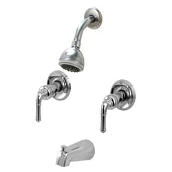 Plumb USA Trim Kit for 2-handle Shower Valve, Fit Delta, Peerless Washerless Shower, Chrome Plated -By Plumb USA