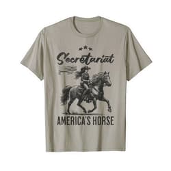 Funny Secretariat America's Horse, Vintage Horse Funny Secretariat America's Horse quote Vintage Horse Racing T-Shirt