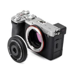 VILTROX 28mm f4.5 Pancake Lens for Sony E, Auto Focus 28mm f/4.5 FE Chips-Size Ultra-Thin Full Frame Lens for Sony E Mount