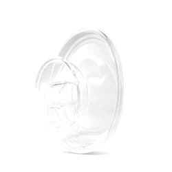 Elvie Stride Breast Pump Breast Shield - 24mm | 2 Pack | Nipple Shield Flange for Pumping Breast Milk | Breastfeeding Essentials for Electric Breast Pumps | BPA Free, Dishwasher Safe
