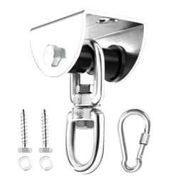Eapele Heavy Bag Hangers Brackets for Wood Beam 360° Swivel