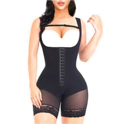 YIANNA Fajas Colombianas Moldeadoras Shapewear Tummy Control for Women Butt Lifter with Zipper Crotch Faja Body Shaper