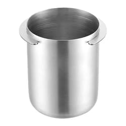 MagiDeal 58mm Espresso Dosing Cup, Coffee Machine Powder Cup, Coffee Accessories for Coffee Bar Bar, Silver