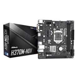 ASRock H370M-HDV LGA1151/ Intel H370/ DDR4/ SATA3&USB3.2/ Micro ATX Motherboard