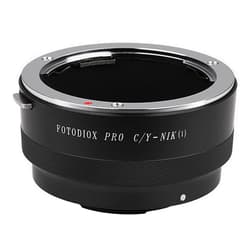 Fotodiox Pro Lens Mount Adapter Compatible with Contax/Yashica (Cy) Lenses to Nikon 1-Mount Cameras