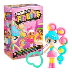 WowWee Fashion Fidgets Sensory Toy Dolls – Push Pop Fidget Toy Includes 1 Mystery Doll – Anxiety and Stress Relief for Kids