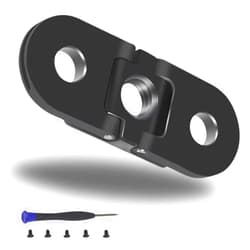 MotoRadds Folding Finger Conversion Kit Compatible with GoPro Hero 12/11/10/9/8 Black Replacement Adapter Mount with 1/4 Tripod Mount Compatible Vertical, Low Profile, Mount Bracket