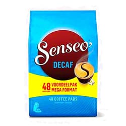 Senseo Decaf Roast Pads, 48 Count, Smooth Flavor, Compatible with PeleCom Machine