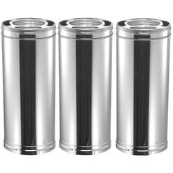 M&G DuraVent 9017 DuraPlus Chim Pipe, 6 by 36-Inch (3)