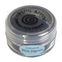 Cosmic Shimmer Sentimentally Yours - by Phill Martin Mica Powder-Gunmetal, 10ml