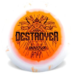 Innova Halo Star Destroyer Disc Golf Driver – Disc Golf Distance Driver, Fast and Stable Power Driver (Colors Will Vary)