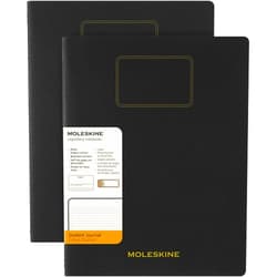 By Moleskine Moleskine Student Cahier Journals (Set of 2), Soft Cover, Ruled, XXL (8.5