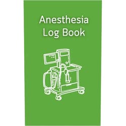 Medical World press Anesthesia Log Book: Anesthetic case general anesthesia spinal block peripheral nerve block intubation