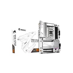 GIGABYTE B650 AORUS Elite AX ICE (AM5/ LGA 1718/ AMD/ B650/ ATX/ 5-Year Warranty/ DDR5/ Triple M.2/ PCIe 5.0/ USB 3.2 Gen2X2 Type-C/WiFi 6E/ 2.5GbE LAN/Snow White/EZ-Latch/Motherboard)