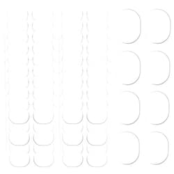 Yeshone 60 Pieces Drum Gel Drum Dampeners Pads Silicone Drum Silencers Soft Drum Dampening Gel Pads Drums Soft Drum Dampeners for Drums Cymbals Tone Control