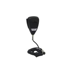 Astatic 30210002 Rubberized 4 Pin 636L Noise Cancelling Microphone, Black