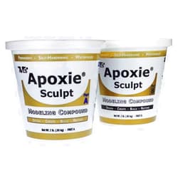 Aves Apoxie Sculpt - 2 Part Modeling Compound (A & B) - 4 Pound, Apoxie Sculpt for Sculpting, Modeling, Filling, Repairing, Easy to Use Self Hrdening Modeling Compound – Natural