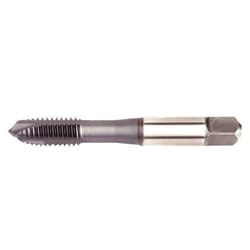 WIDIA GTD VTSPO5065 VariTap VTSPO50 Multipurpose Tap, Plug Chamfer, Right Hand Cut, 3 Flutes, 3/8-16, HSS-E, TiCN Coating