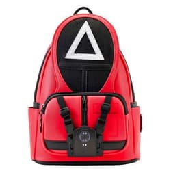Loungefly Squid Game Soldier Jumpsuit Outfit Cosplay Womens Double Strap Shoulder Bag Purse